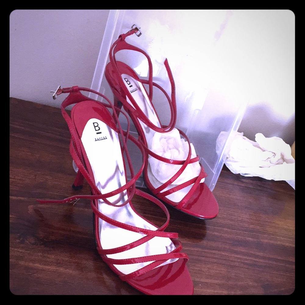 Bakers open toe heels